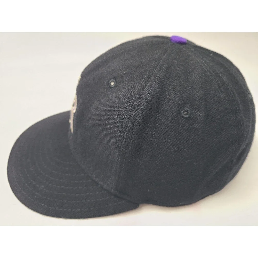 Vintage Colorado Rockies New Era 59Fifty Pro Model Fitted 7 1/8 Hat Cap Wool MLB